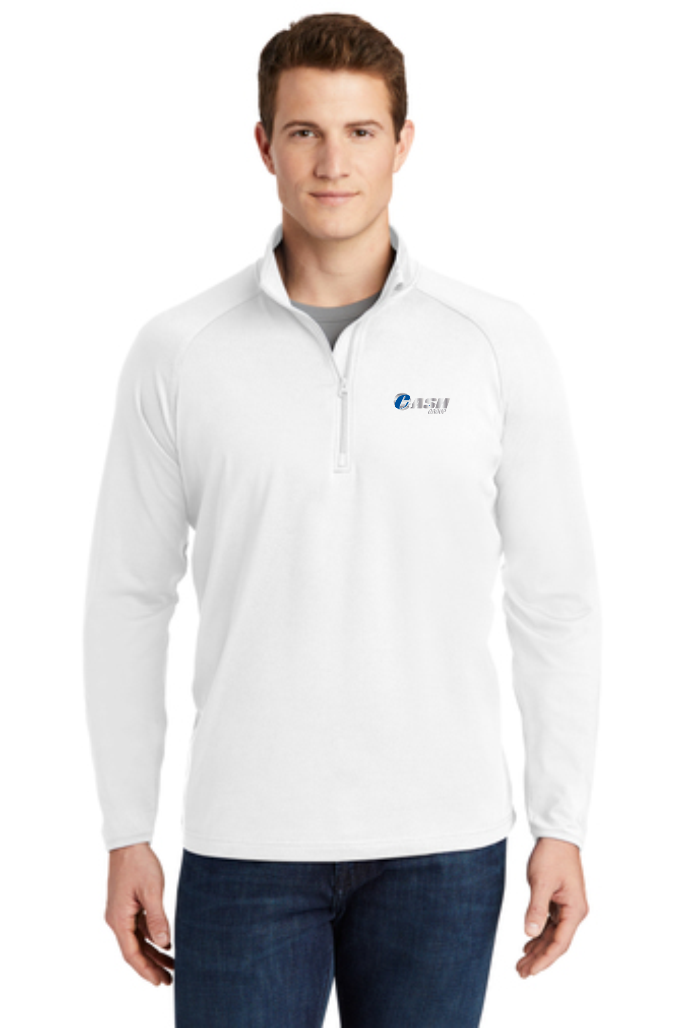 C. Ash Quarter Zip