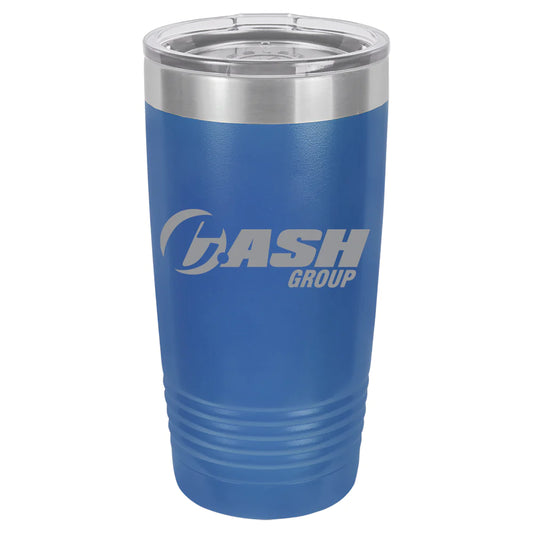 C. Ash Vacuum Insulated Tumbler with Clear Lid